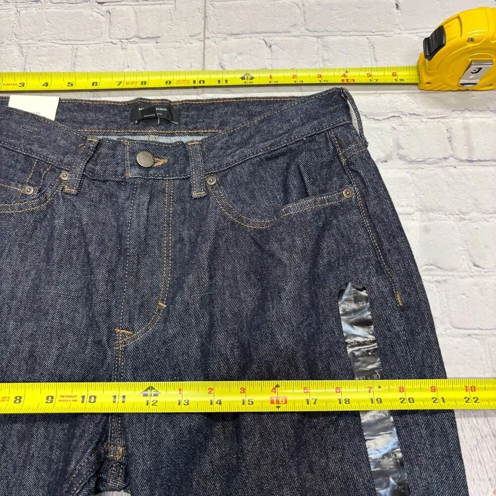 NWT Banana Republic Men Athletic Fit Jeans Size 32x30 Blue Denim C128 -1